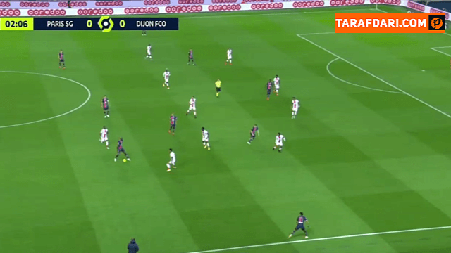 خلاصه بازی پاری سن ژرمن 4-0 دیژون (لیگ1 فرانسه - 2020/21)