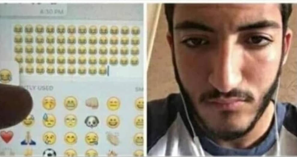 قیافه اونایی که اون لحظه رگباری ایموجی خنده میفرستن