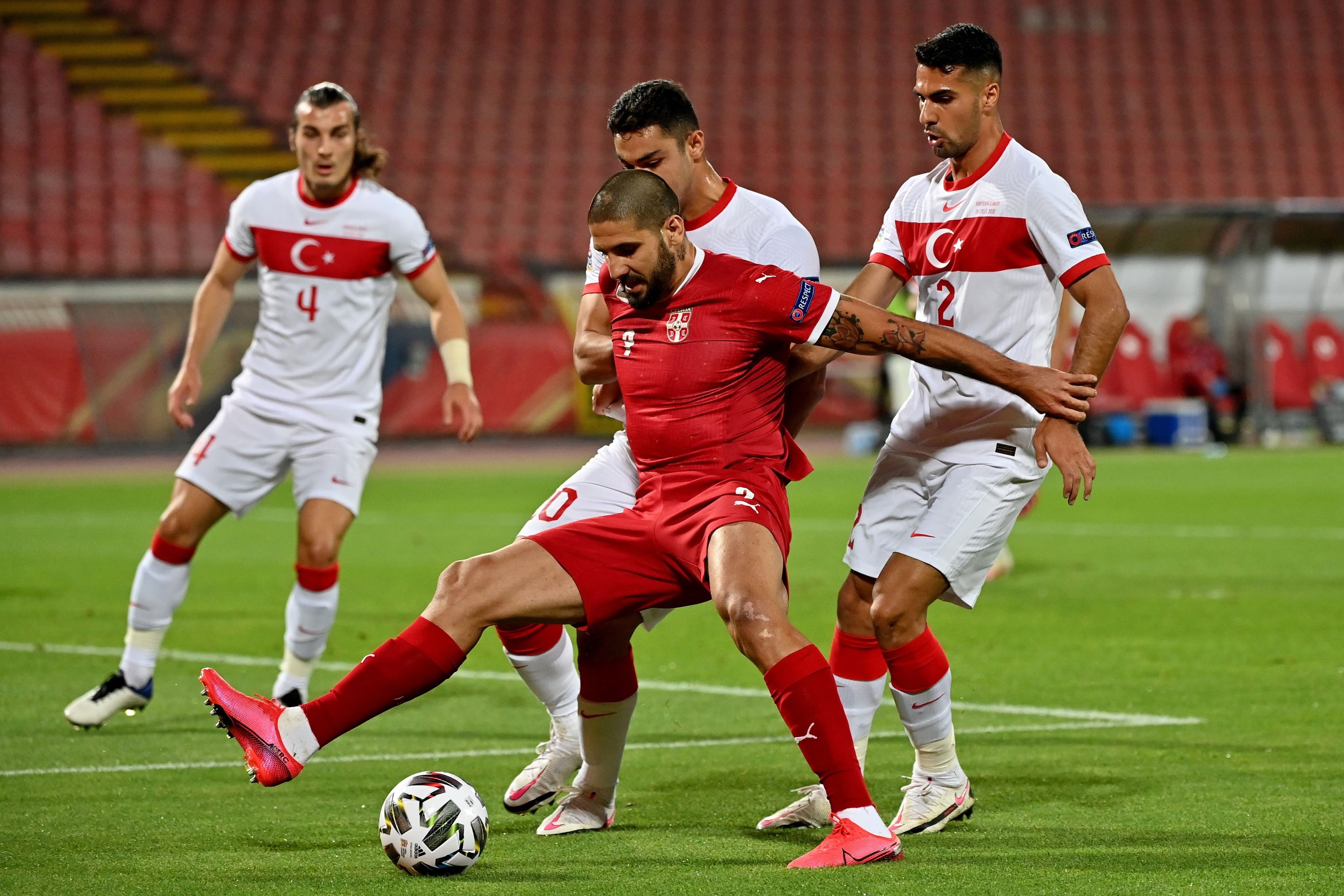صربستان 0-0 ترکیه؛ فرصت سوزی ترک ها در شب اخراج کولاروف