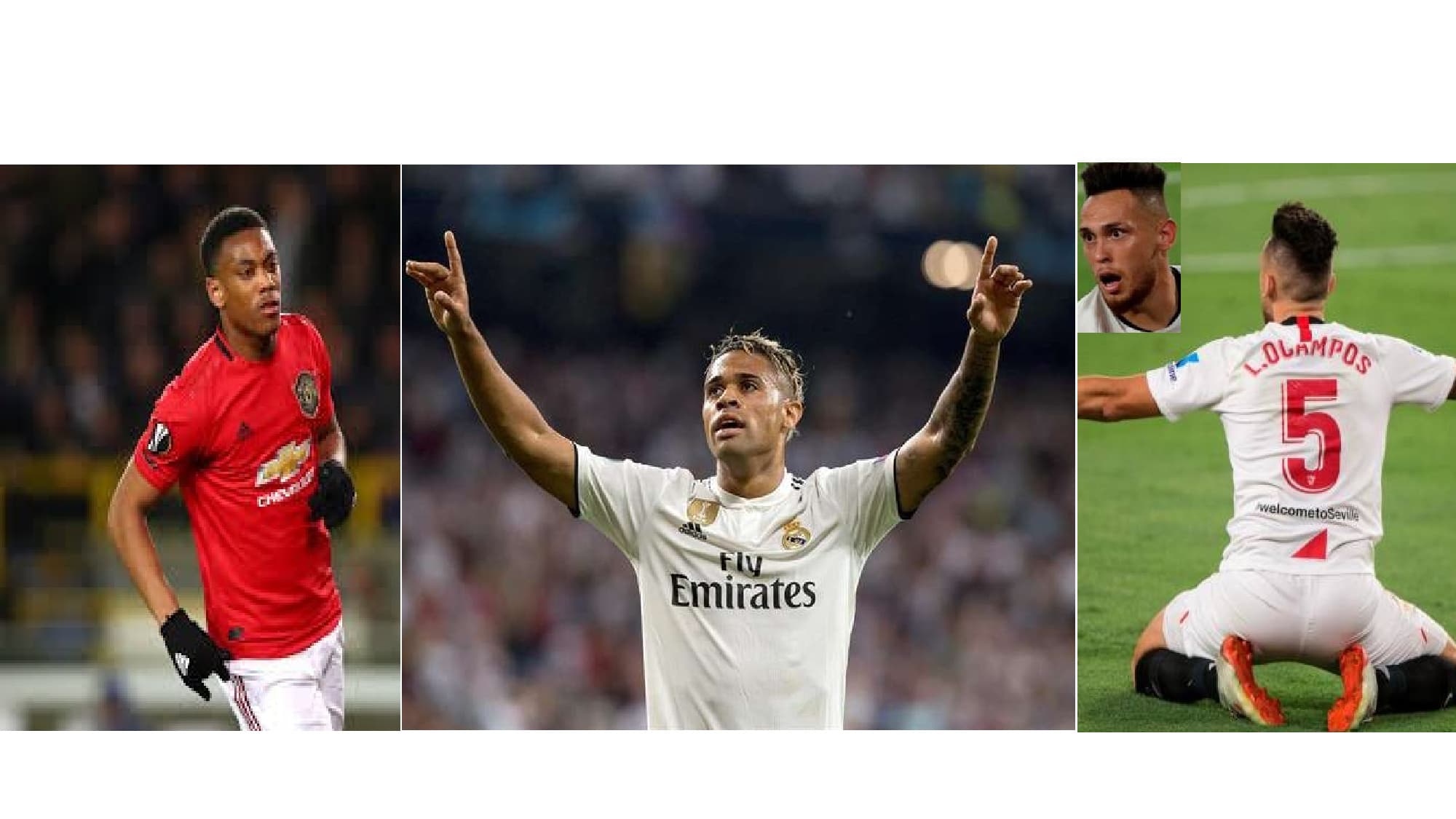 Ocampos VS Mariano Diaz VS Martial: