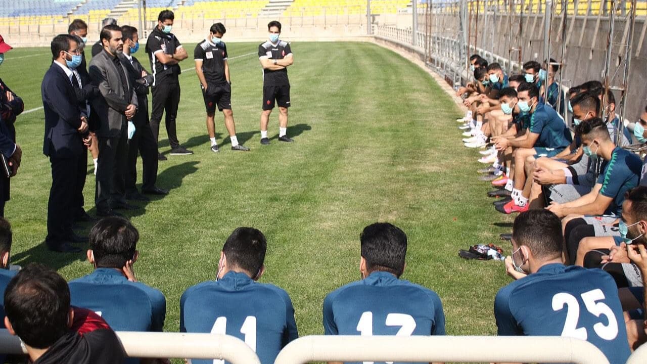 تمرین پرسپولیس در حضور مدیرعامل جدید / گزارش تصویری