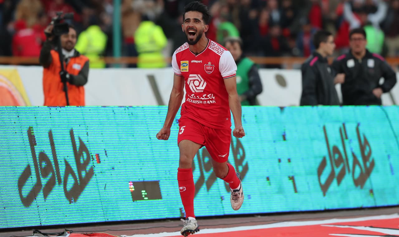 بشار رسن فیزیوتراپی می کند / مصدومیت هافبک پرسپولیس جدی نیست