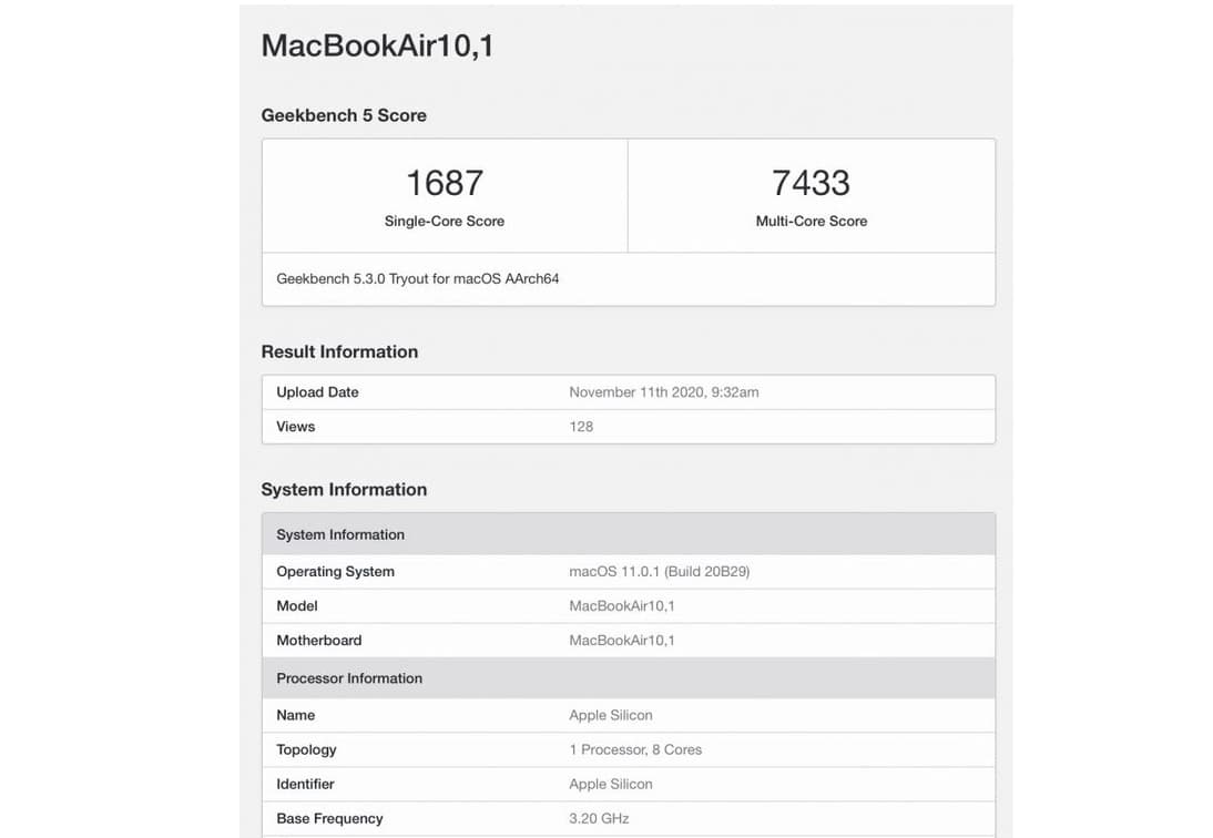  اوه مای گاد بنچمارک پردازنده جدید apple m1 ببینید :///
