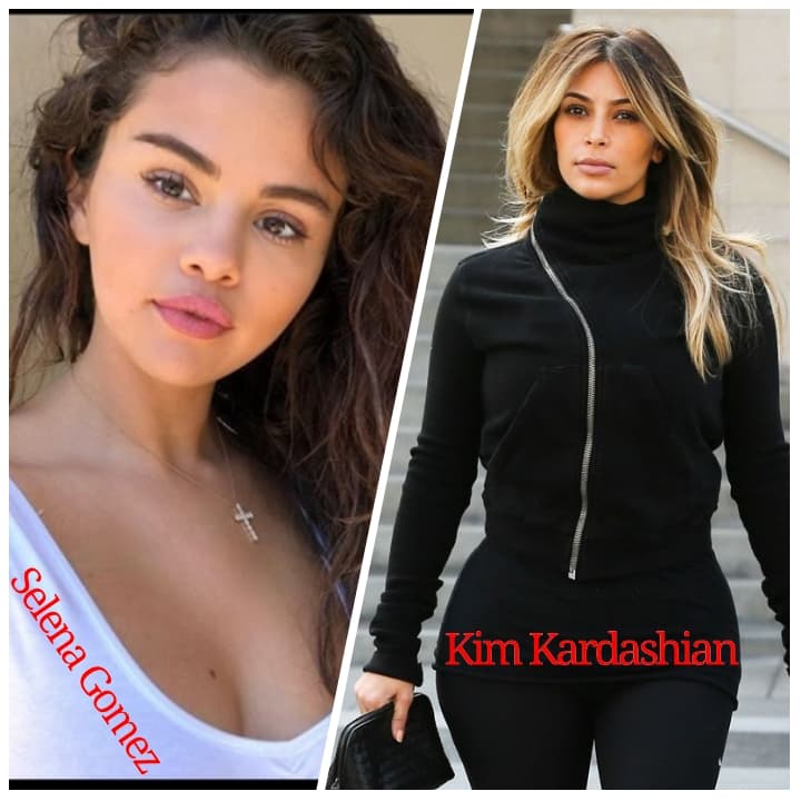 نظرسنجی پرطرفدار ترین سلبریتی خارجی:بخش زنان: سلنا گومز vs کیم کارداشیان