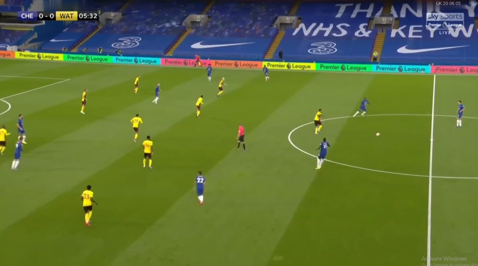 فول مچ چلسی 3-0 واتفورد (لیگ برتر انگلیس - 2019/20)
