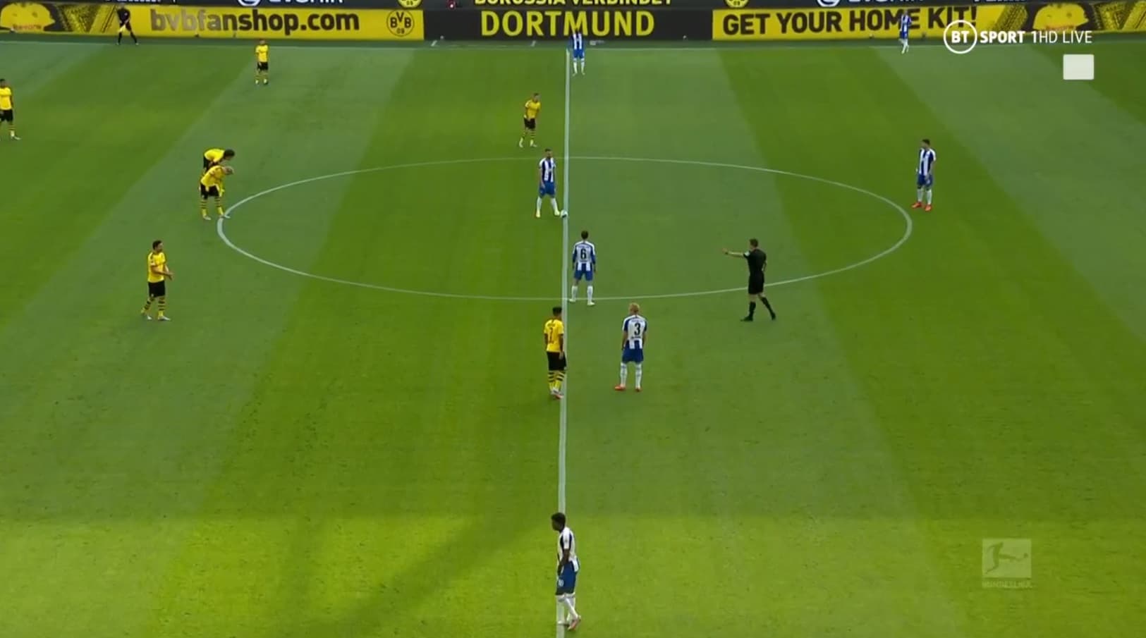 فول مچ دورتموند 1-0 هرتابرلین (بوندس لیگا آلمان - 2019/20)