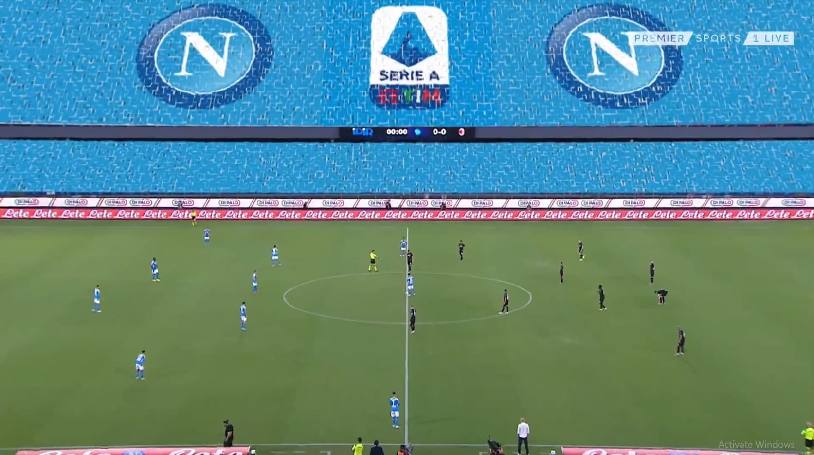 فول مچ ناپولی 2-2 میلان (سری آ - 2019/20)