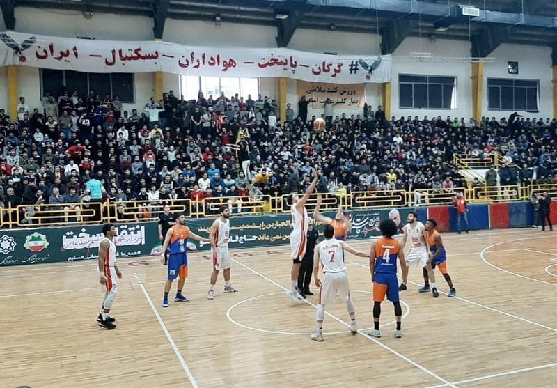 پیروزی آویژه صنعت مقابل اکسون؛ دراگان اسکوچیچ، تماشاگر ویژه بازی / لیگ برتر بسکتبال