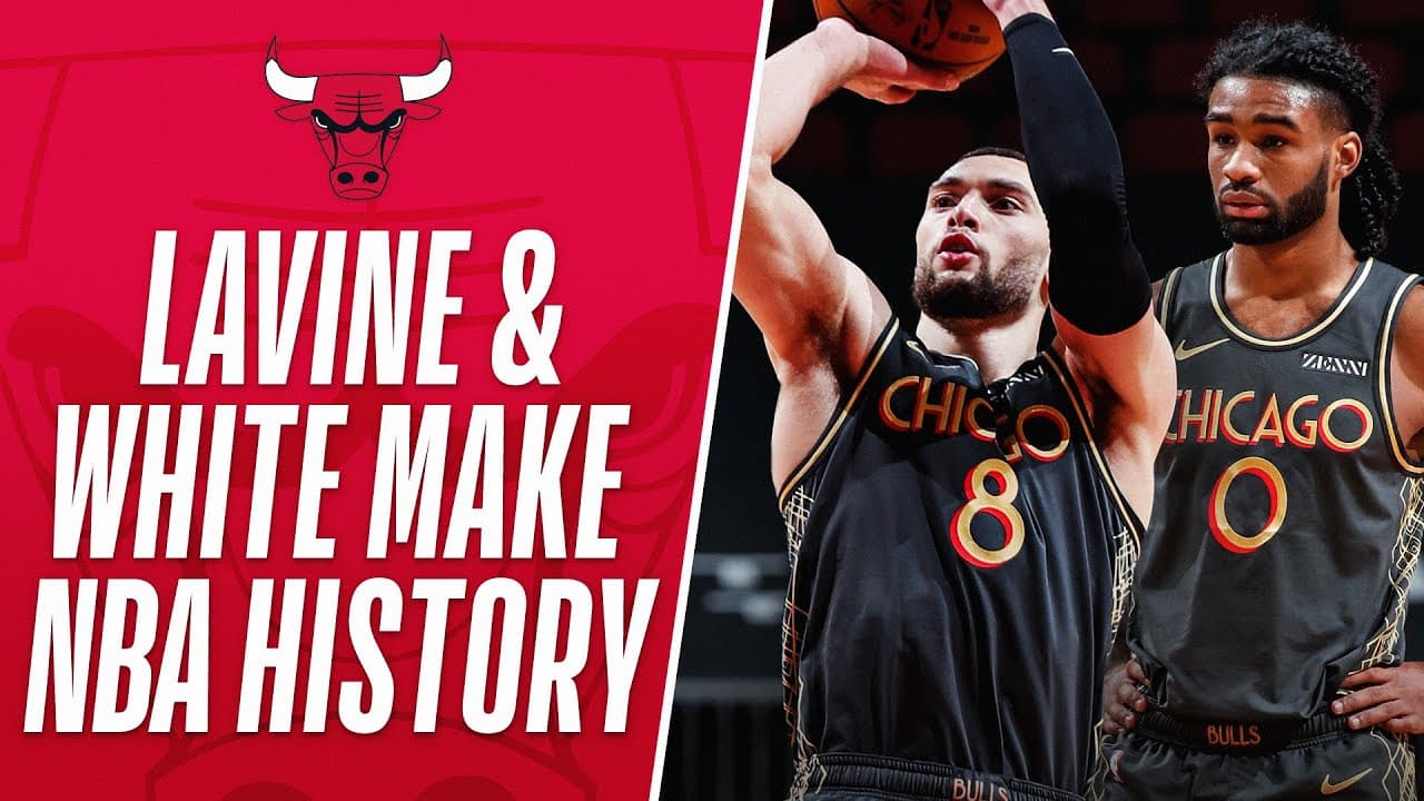 بسکتبال NBA | تاریخ سازی زک لاوین و کوبی وایت؛ ركوردى كه حتى كرى و تامپسن هم به آن نرسيده اند!