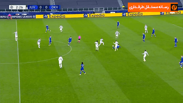 خلاصه بازی یوونتوس 3-0 دینامو کیف (لیگ قهرمانان اروپا - 2020/21)