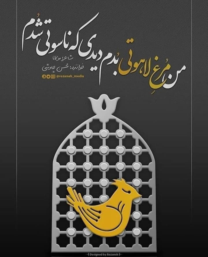 دیدی که ناسوتی شدم ?