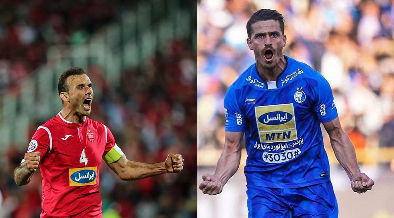 کاپیتان های گلزن پرسپولیس و استقلال، آماده دربی