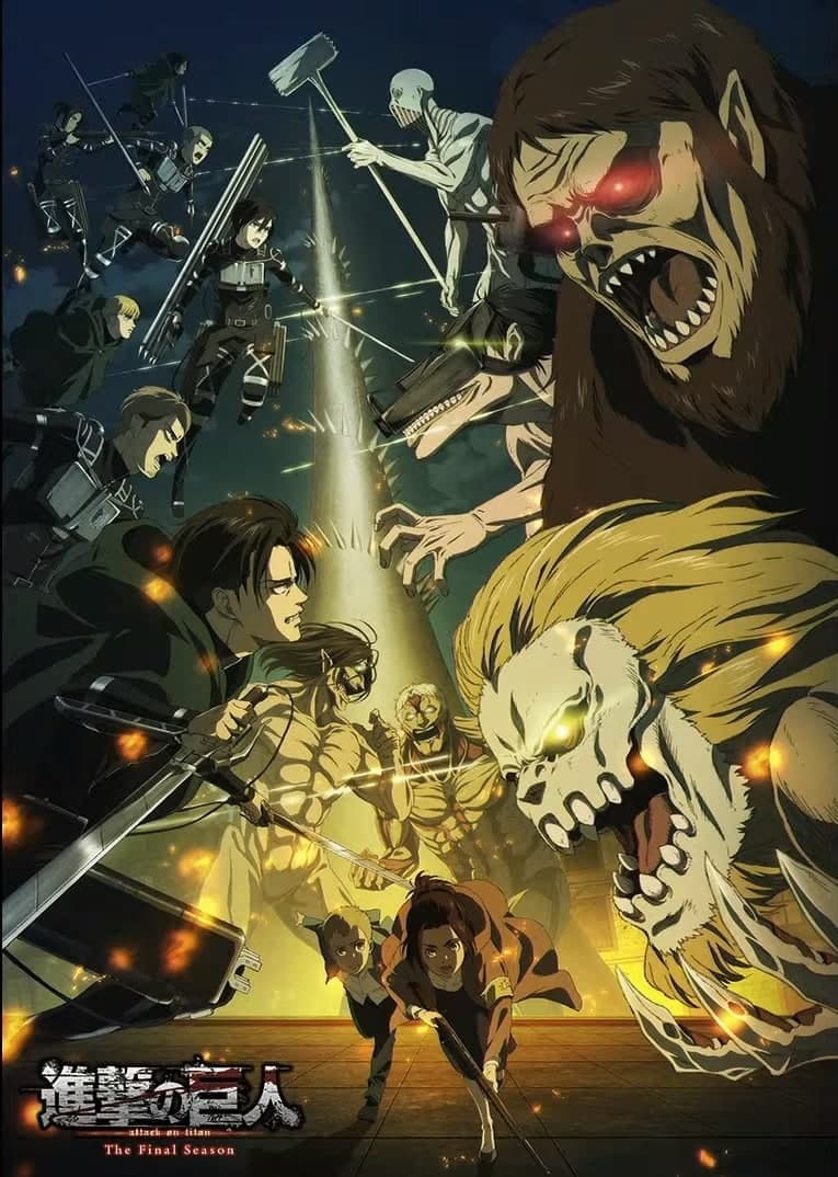 فوری !!! فوری !!! لینک قسمت 1 از فصل 4 انیمه attack on titan قرار داده شد