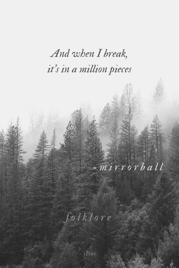  Taylor Swift - mirrorball + متن و ترجمه