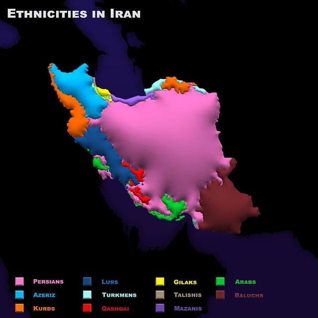 پراکندگی اقوام ایرانی