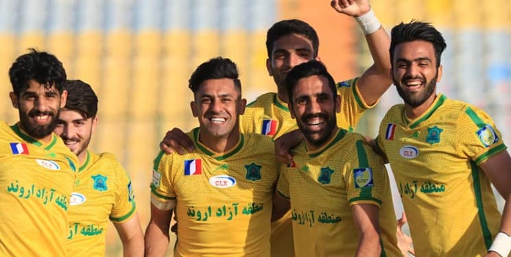 صنعت نفت آبادان 4-0 داماش پارسه تهران / برد آسان پورموسوی در جام حذفی