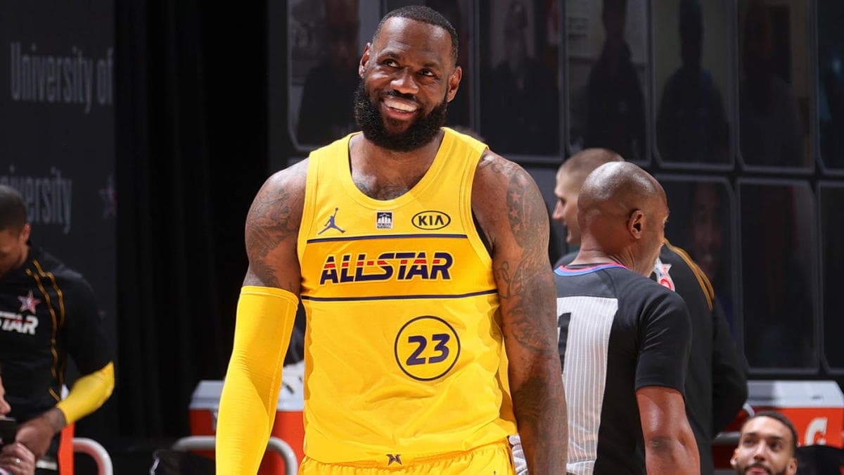 لبران جیمز و 4 پیروزی متوالی به عنوان کاپیتان در مسابقه آل استار NBA