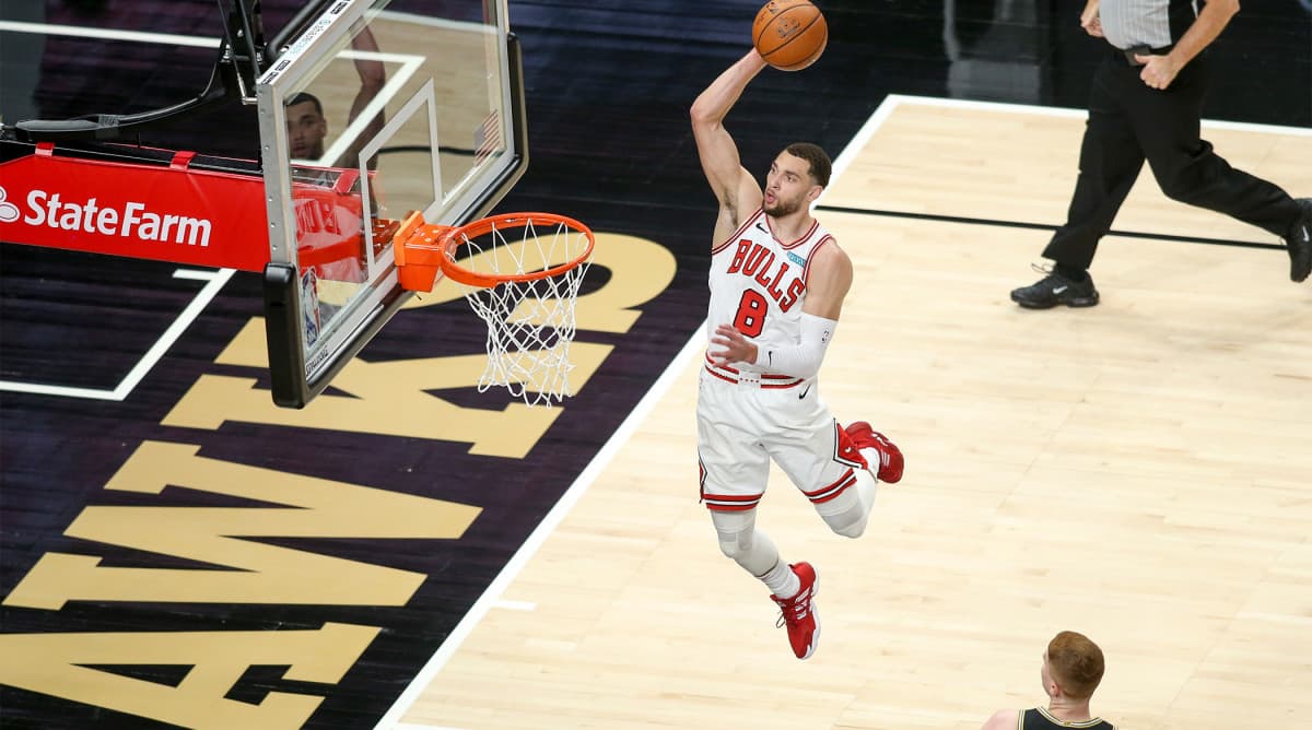 بسکتبال NBA | زک لاوین و ثبت بیشترین امتیاز دوران حرفه ای خود