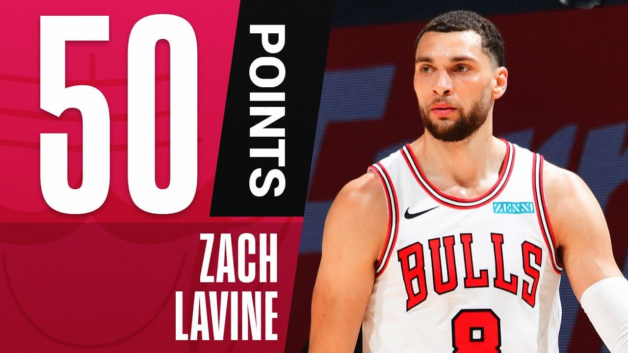 خلاصه عملکرد 50 امتیازی زک لاوین برابر آتلانتا هاوکس (فصل 2020/21 لیگ NBA)