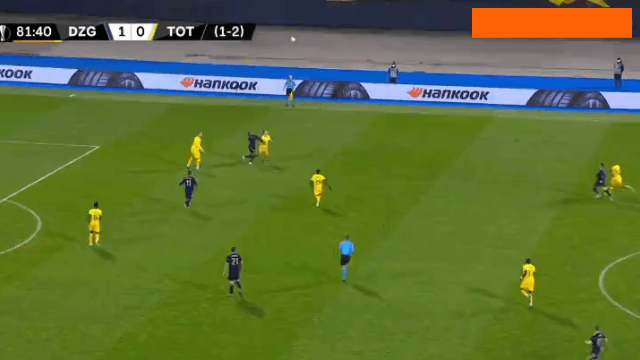 گل دوم میسلاو اورشیچ به تاتنهام (دینامو زاگرب 2-0 تاتنهام)