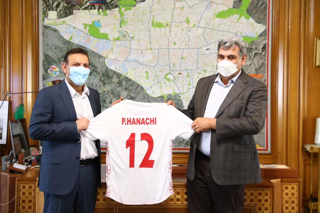 دیدار شهاب الدین عزیزی خادم با شهردار تهران