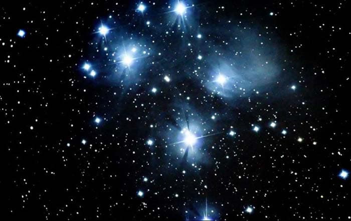 خوشه پروین Pleiades و وضعیت آن در اواخر آبان