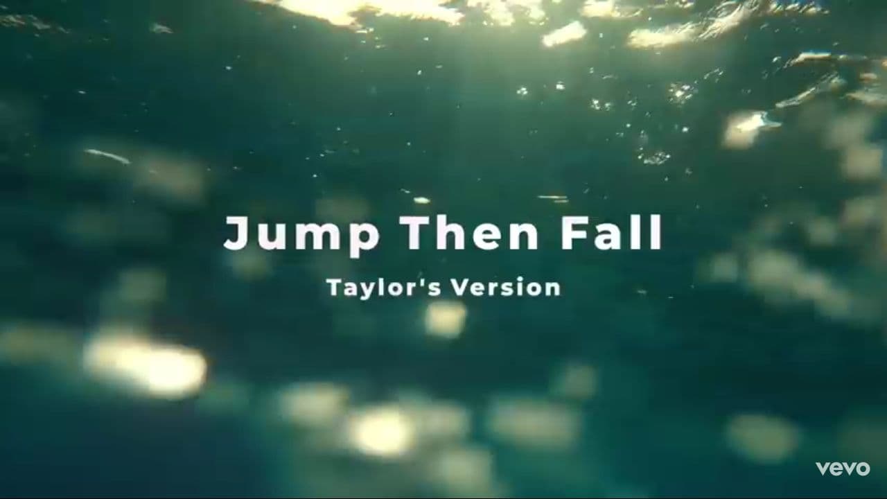 آهنگ jump then fall Taylor's version از Taylor Swift همراه با متن و ترجمه