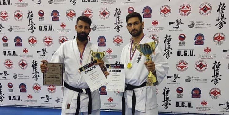 عملکرد درخشان نمایندگان ایران در مسابقات بین‌ المللی کیوکوشین کاراته کاپ مسکو