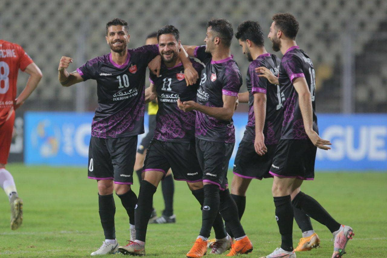 آتش بازی پرسپولیس برابر گوا به روایت تصویر