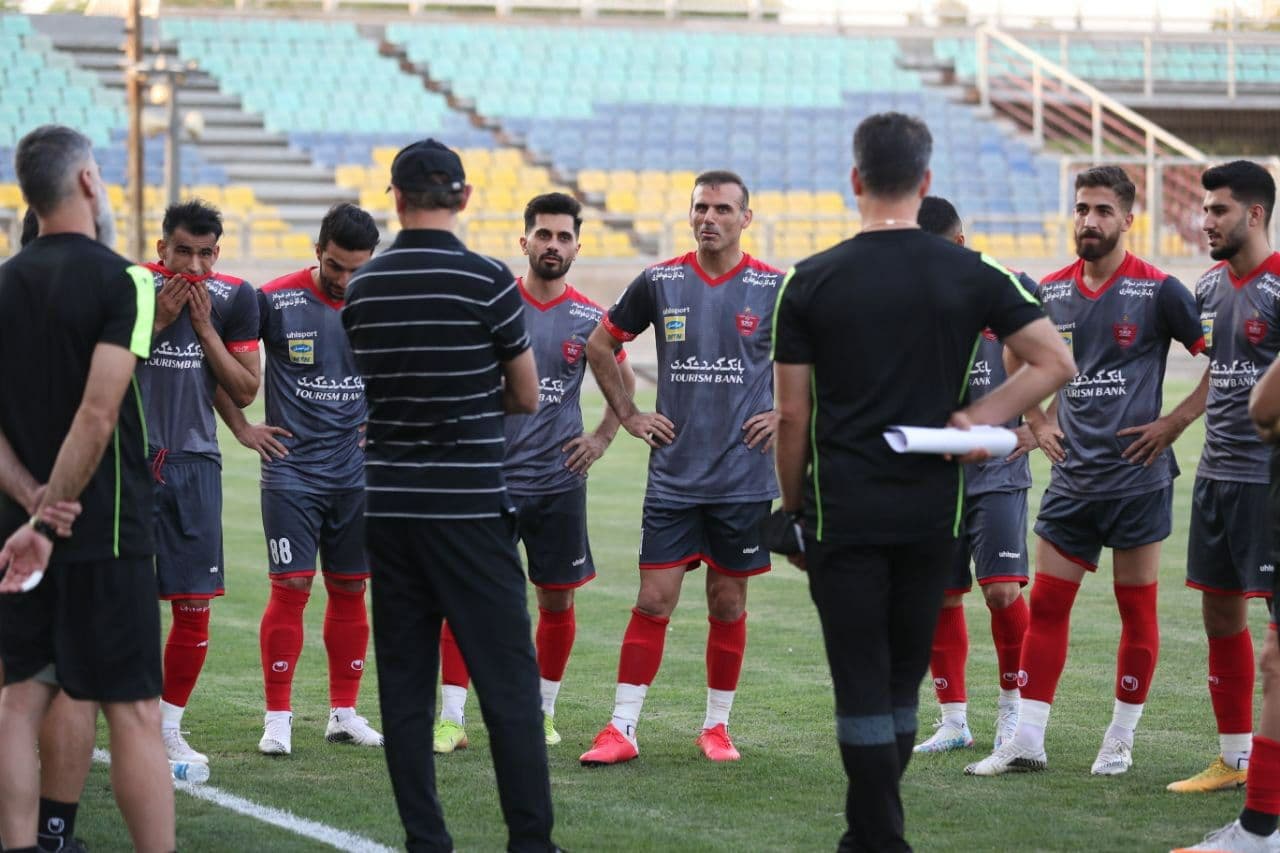 پیروزی پرسپولیس در بازی دوستانه برابر تیم ملی دانشجویان / گزارش تصویری