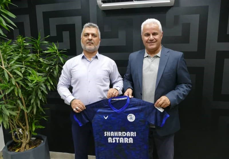 فرشاد پیوس سرمربی شهرداری آستارا شد