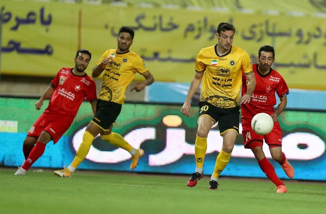 سپاهان 1-1 پرسپولیس / نبرد بزرگ نقش جهان برنده نداشت