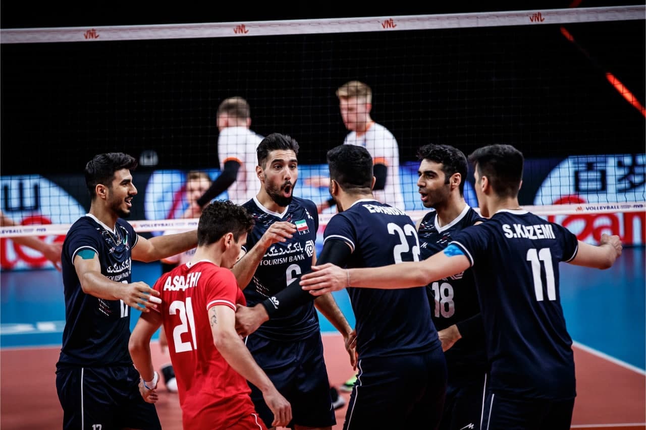 لیگ ملت های والیبال | ایران 3-0 هلند؛ اولین پیروزی پسران ایران