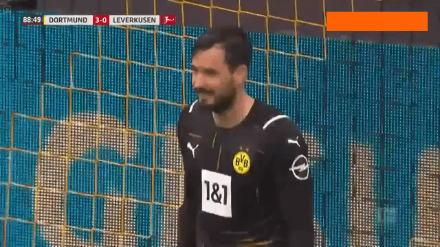 گل لارس بندر به دورتموند (دورتموند 3-1 بایرلورکوزن)