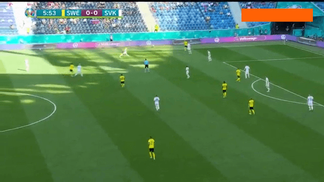 خلاصه بازی سوئد 1-0 اسلواکی (یورو 2020)