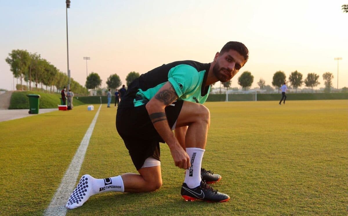 سرلک تنها محروم پرسپولیس مقابل فولاد