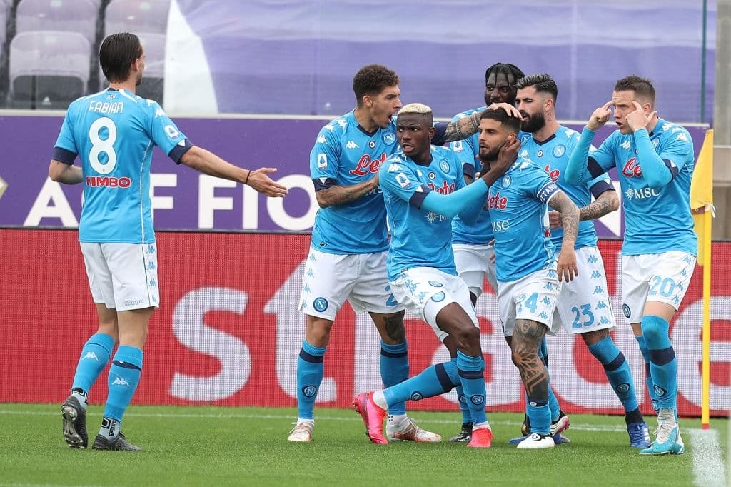 فیورنتینا 0-2 ناپولی؛ یک قدم تا لیگ قهرمانان اروپا