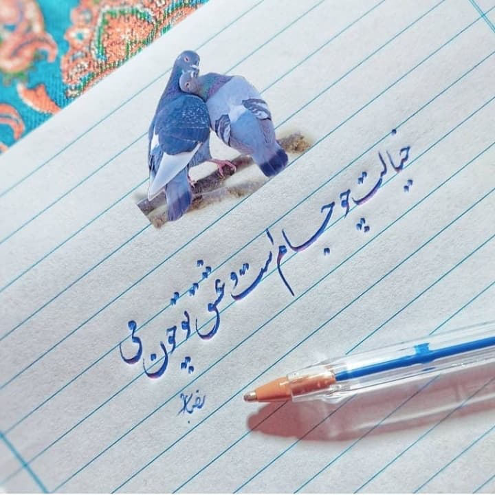 خیالت چو جامست ?