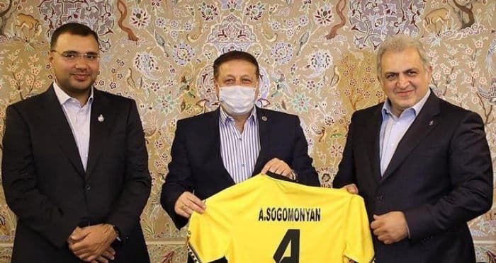 میزبانی خلیفه گری ارامنه اصفهان و جنوب ایران از مدیران باشگاه های فولاد مبارکه سپاهان و پیونیک ارمنستان 