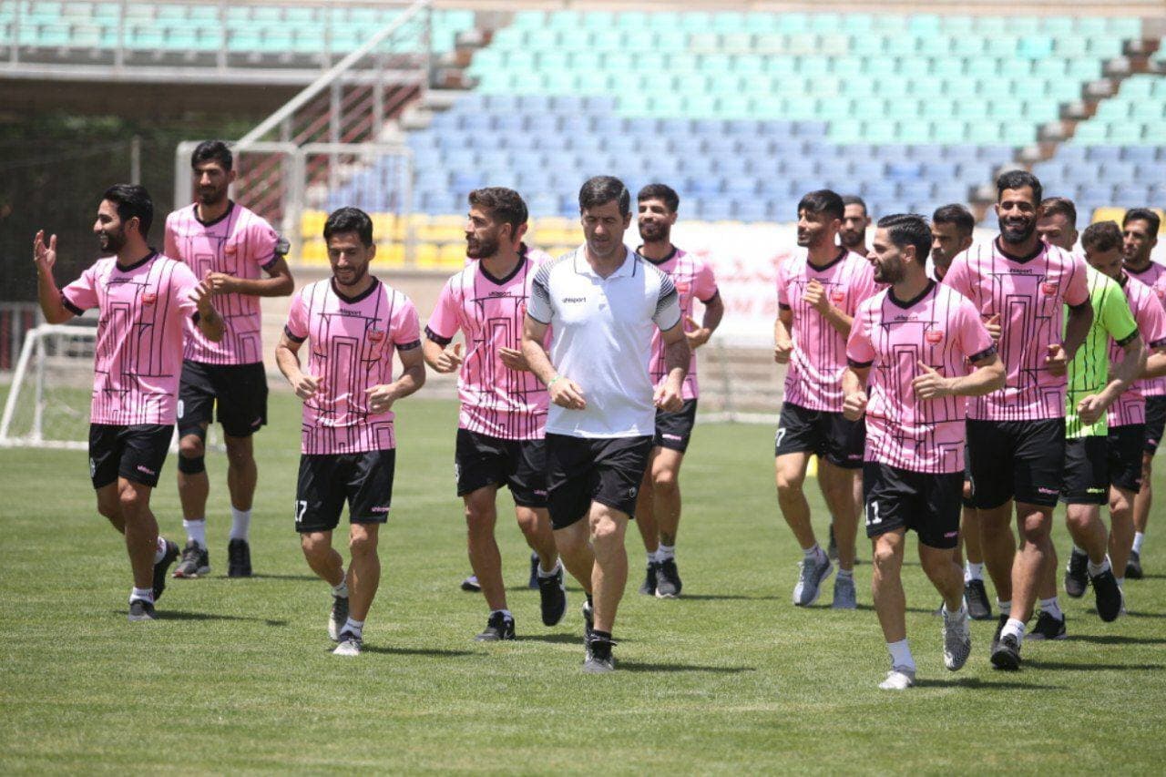 تمرین اختصاصی مصدومان پرسپولیس