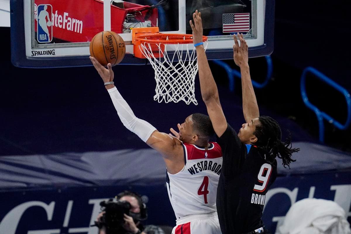 نتایج بازی‌های 24 آوریل 2021 لیگ NBA / پیروزی کلیپرز و یک تریپل دابل دیگر از وستبروک