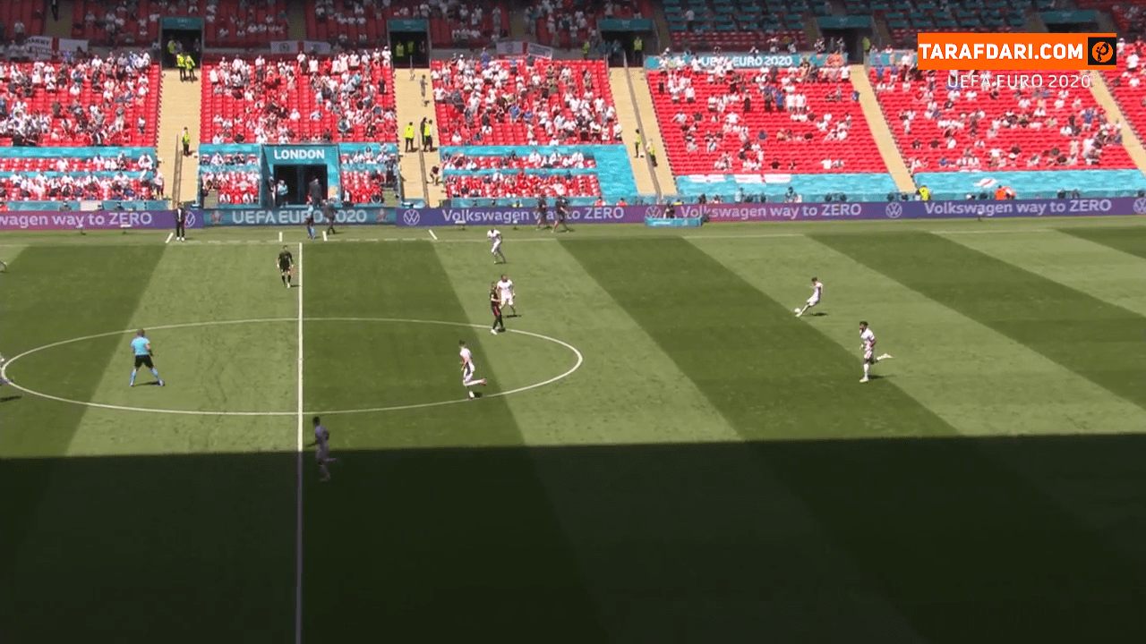 گل و خلاصه HD بازی انگلیس 1-0 کرواسی (یورو 2020)