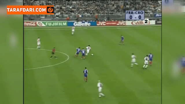 پیروزی 2-1 فرانسه مقابل کرواسی با بریس لیلیان تورام و صعود به فینال جام جهانی (1998/7/8) / فیلم