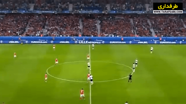 صعود تاریخی ولز به نیمه نهایی یورو با برتری 3-1 مقابل بلژیک (2016/7/1) / ویدیو