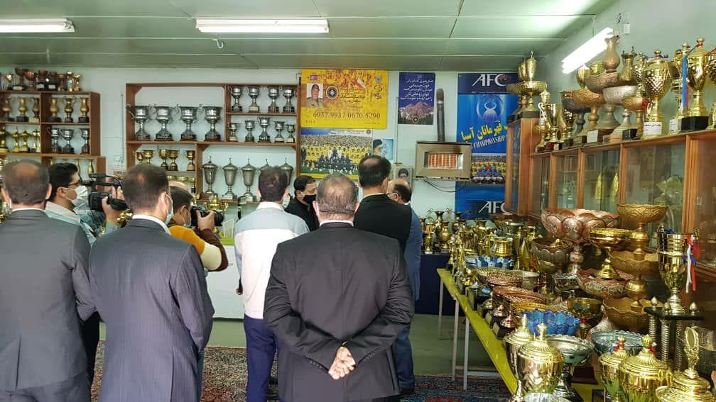 افتتاح ویترین ستاره سابق سپاهان قبل از بازی با پرسپولیس 