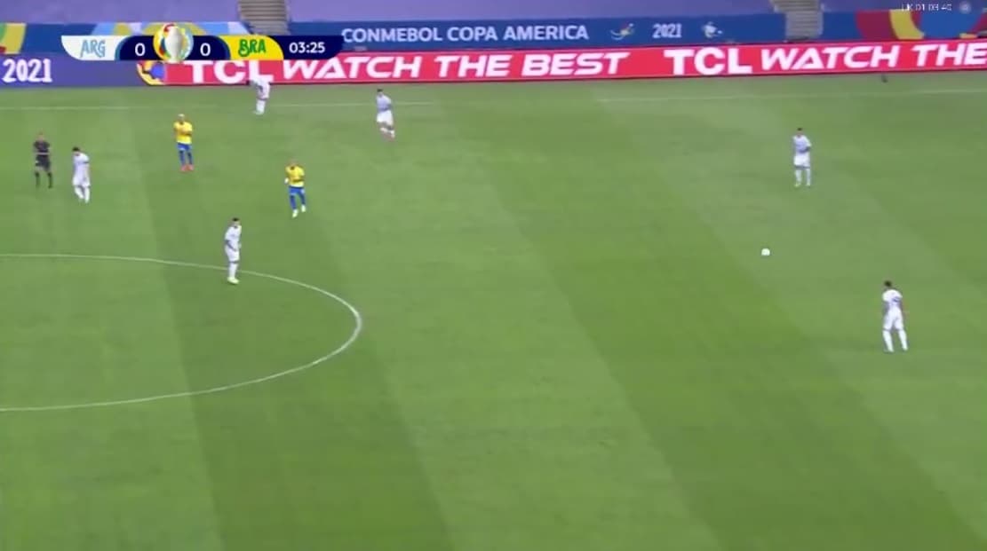 فول مچ آرژانتین 1-0 برزیل (فینال کوپا آمریکا 2021)