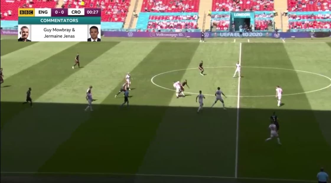 فول مچ انگلیس 1-0 کرواسی (یورو 2020)