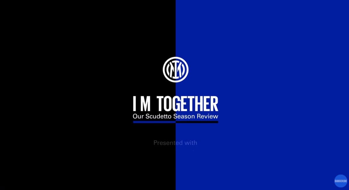 مستند قهرمانی باشگاه اینتر در فصل 2020/21 با نام IM TOGETHER / فیلم