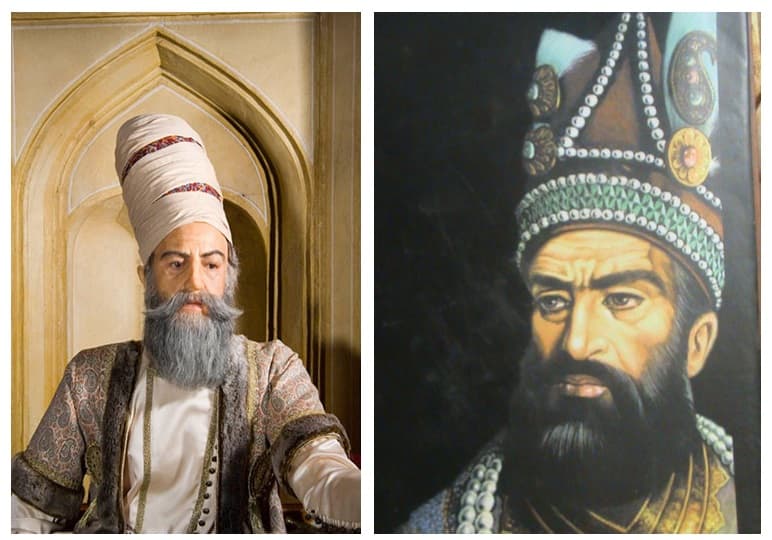 کدام پادشاه تاریخ ایران رو بهتر میدونید؟ نادرشاه افشار لایک /// کریم خان زند دیس
