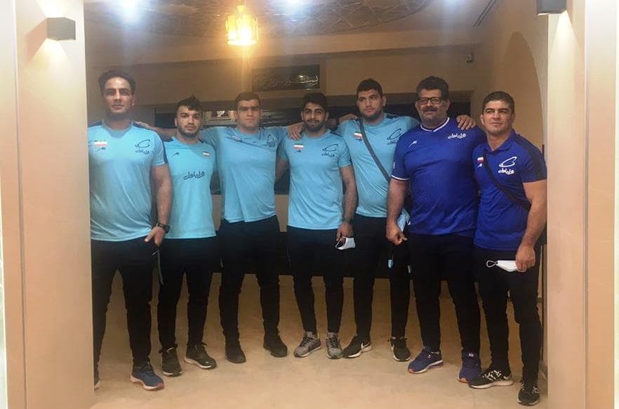 تیم منتخب کشتی فرنگی ایران  صبح امروز راهی لهستان شد